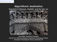 Algorithmic Aesthetics: Geometric Patterns, Amthāl, and the Qur'an